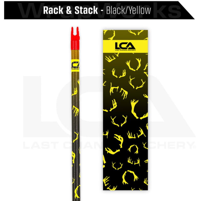 Last Chance WrapWorks Stock Rack & Stack Black/Yellow Precision Flex L-Series 1503394