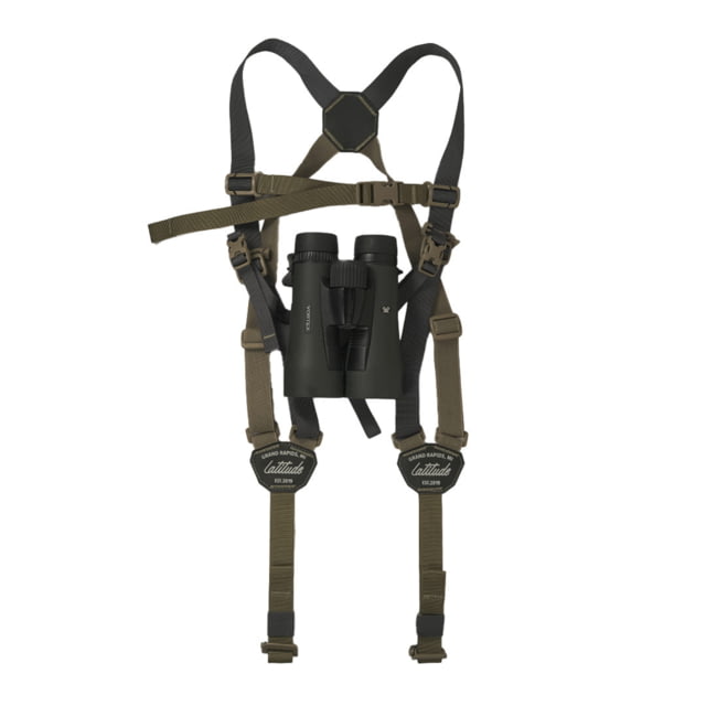 Latitude Outdoors Saddle Suspenders Green One Size