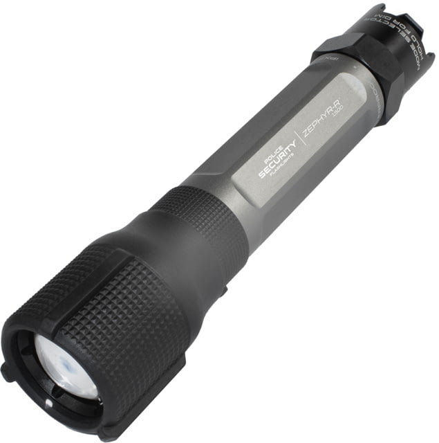Lb Marketing  Zephyr-R Gray 450/1500 Lumens White LED - Police Security Flashlights
