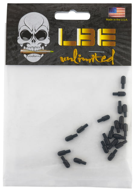 Lbe Unlimited LBE Unlimited  AR Parts Bolt Catch Plunger 20 Pack AR-15 Black Steel - $9.95 at Optics Planet
