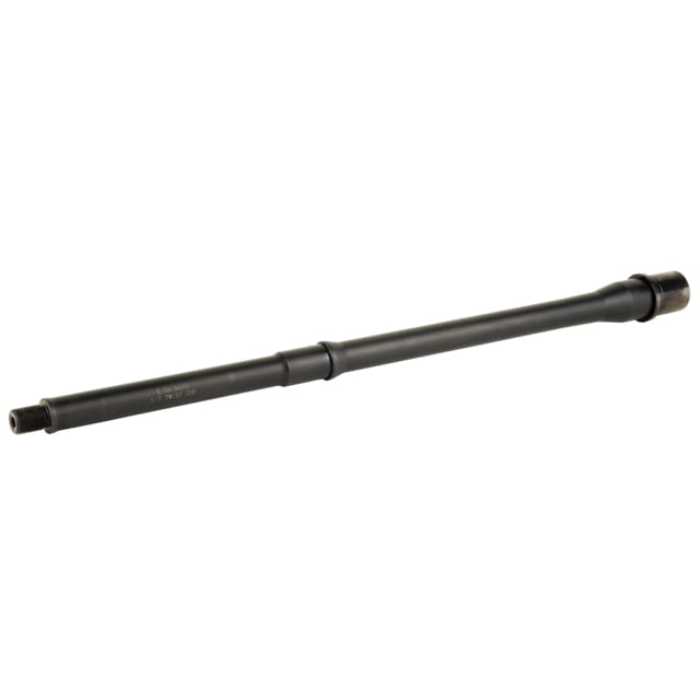 LBE Unlimited Cold Hammer Forged Barrel 556NATO 16.25 1-7 Twist Mid-Length Fits AR-15 Melonite Finish Black - Lbe Unlimited