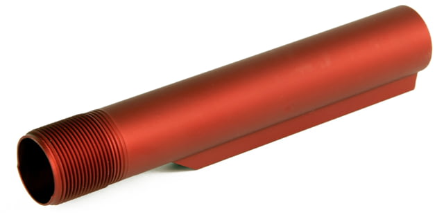 Lbe Unlimited LBE Unlimited  Mil-Spec Buffer Tube 6 Position AR-15 Red - $35.99 at Optics Planet