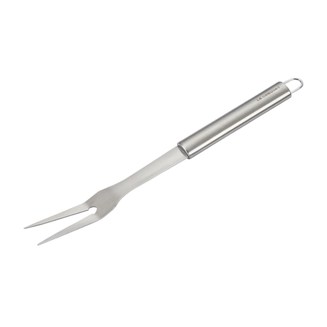 Le Creuset Alpine Outdoor Collection - Stainless Steel BBQ Two-Pronged Fork Stainless Steel 17.5in