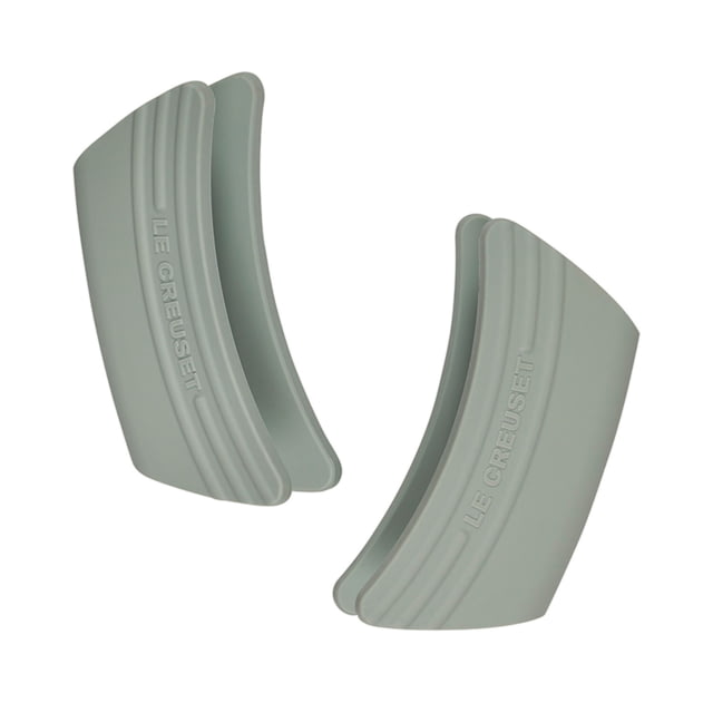 Le Creuset Silicone Pot Grips Set Sea Salt 5x2 1/2in