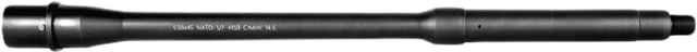 Lead & Steel 5.56mm Threaded Barrel 14.5in Government Mid Length 1/2x28 Black - Lead & Steel