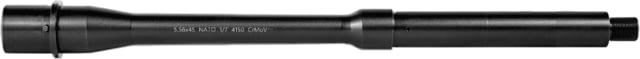 Lead & Steel AR-15 5.56mm Threaded AR Barrel 12.5in Government Carbine Length 1-7 Twist 1/2x28 Nitride Black