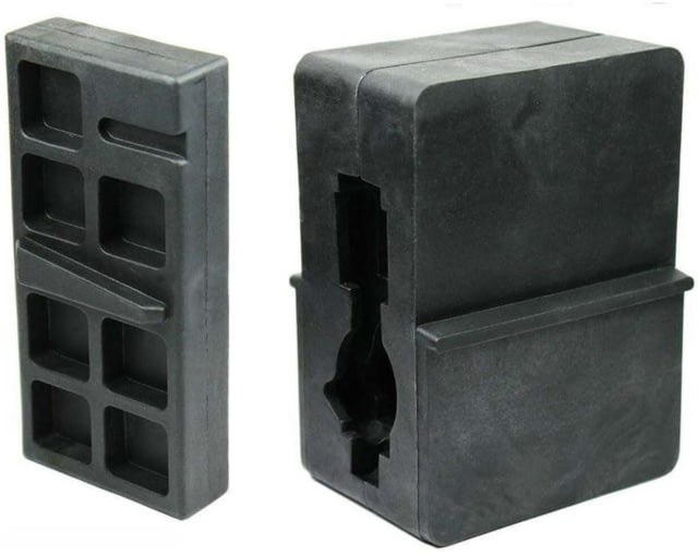 Lead & Steel L&S Polymer Vise Block Combo - Ar15/M16/M4 Black - Lead & Steel