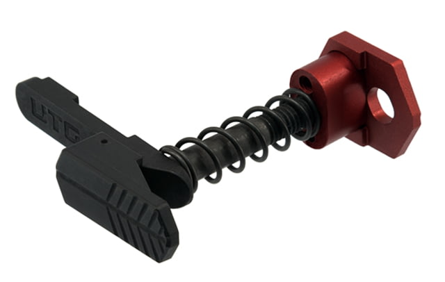 Leapers UTG AR15 Ambidextrous Extended Magazine Release Matte Red - Leapers Utg