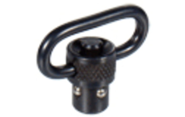 Leapers UTG Standard Push Button QD Sling Swivel 1in Loop Black - Leapers Utg