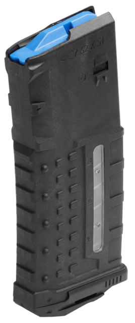 pers UTG 25 Round Windowed Polymer Magazine LR/SR .308 Black 25RD Ammo