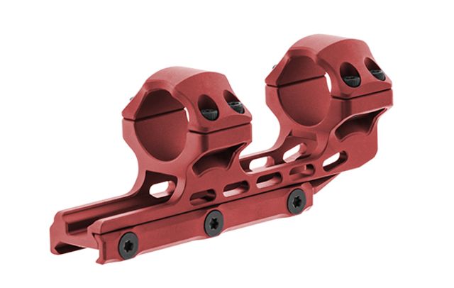 UTG Pro ACCU-SYNC 1in High Profile 34mm Offset Picatinny Rings Red - Utg Pro