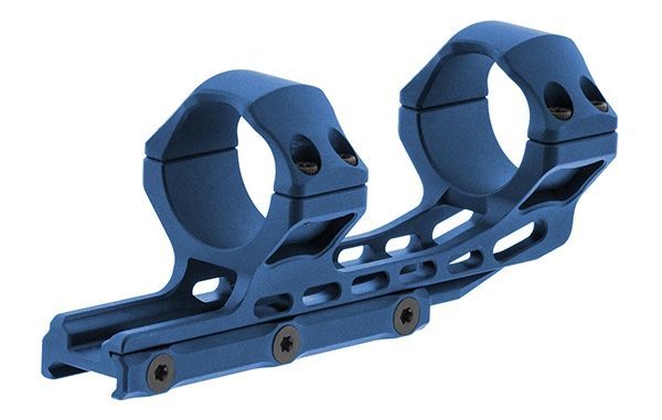 UTG Pro ACCU-SYNC 34mm High Profile 50mm Offset Picatinny Rings Blue