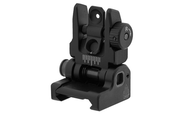 EDEMO Leapers UTG ACCU-SYNC Top Mounted Deployable Rear Sight Black MNT-957 EDEMO28 - Leapers Utg