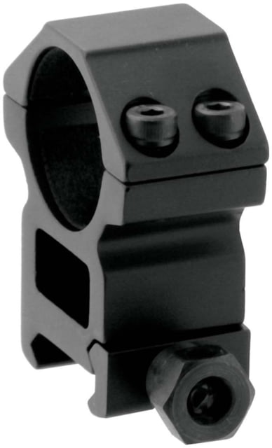 Leapers UTG ACCUSHOT 1in/2PCs High Profile Picatinny/Weaver Rings Pair Black - Leapers Utg