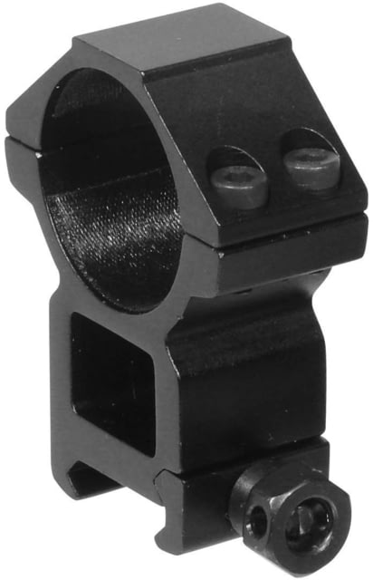 Leapers UTG ACCUSHOT 30mm/2PCs High Profile Picatinny/Weaver Rings Pair Black - Leapers Utg
