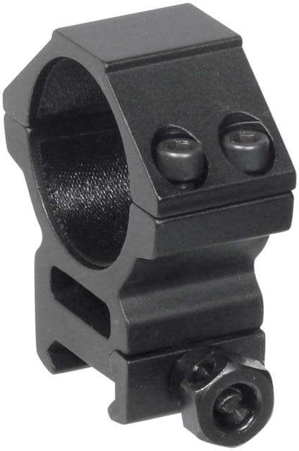 Leapers UTG ACCUSHOT 30mm/2PCs Medium Profile Picatinny/Weaver Rings Pair Black - Leapers Utg