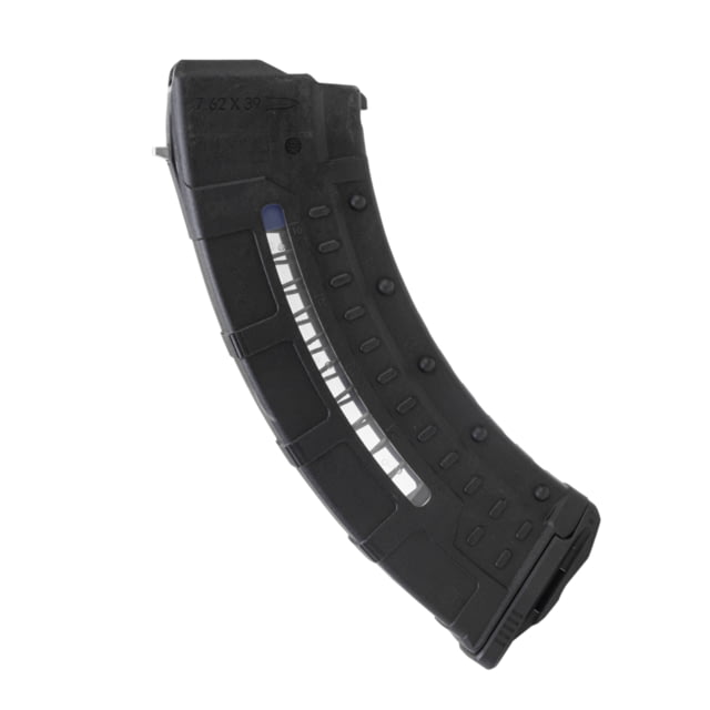 pers UTG AK/AKM Windowed Polymer Magazine 7.62X39mm 30 Round Black 30RD Ammo