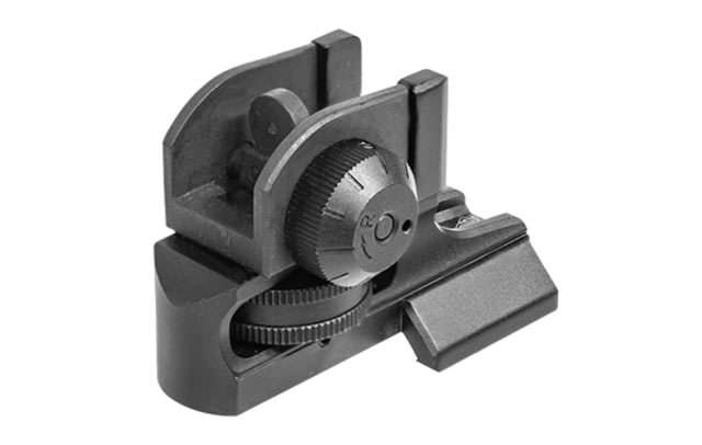 EDEMO Leapers UTG AR15 Super Slim Fixed Rear Sight Picatinny Black MT-950RS03 EDEMO11 - Leapers Utg