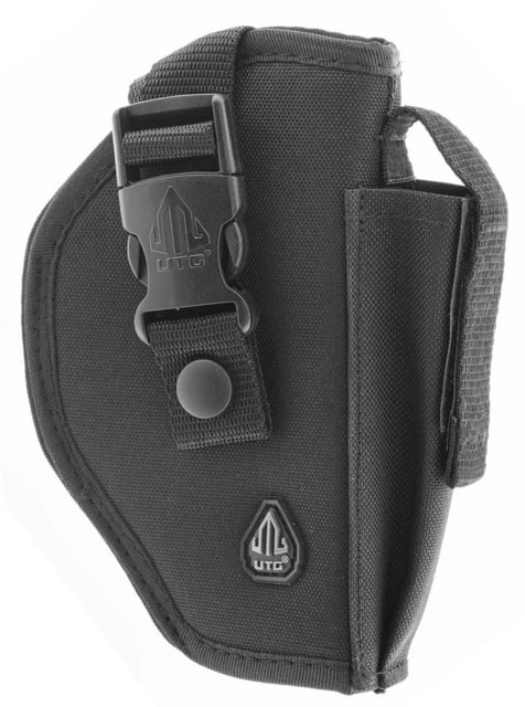 Leapers UTG Belt Holster Right Hand Plain Black - Leapers Utg