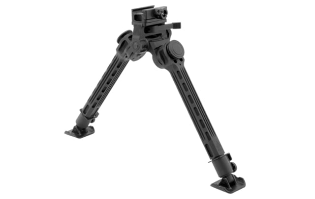 UTG Pro Big Bore Full Stability Bipod 9in-14in Center Height Black