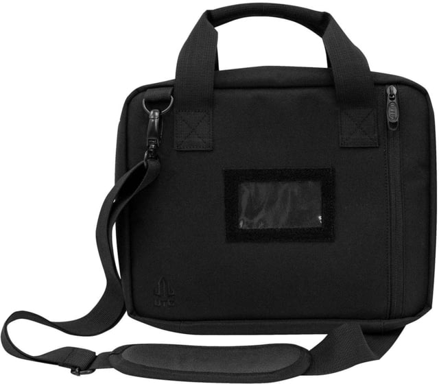 Leapers UTG Competition Shooter's Double Pistol Case Black - Leapers Utg