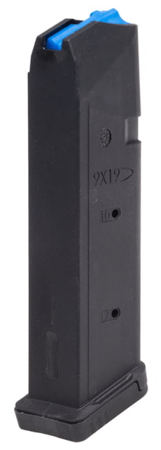pers UTG GL917 Polymer Glock Magazine 17 Round 9mm Black Ammo