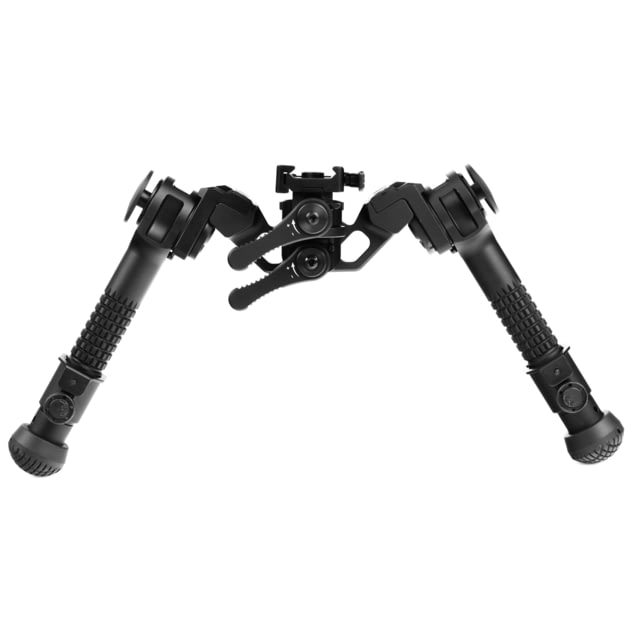 Leapers UTG Goliath Bipod Fits 1913 Picatinny Rails 6"-8" Center Height Anodized Finish Black - Leapers Utg