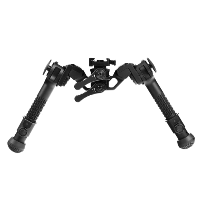 Leapers UTG Goliath Bipod Fits 1913 Picatinny Rails 6"-8" Center Height Anodized Finish Black - Leapers Utg