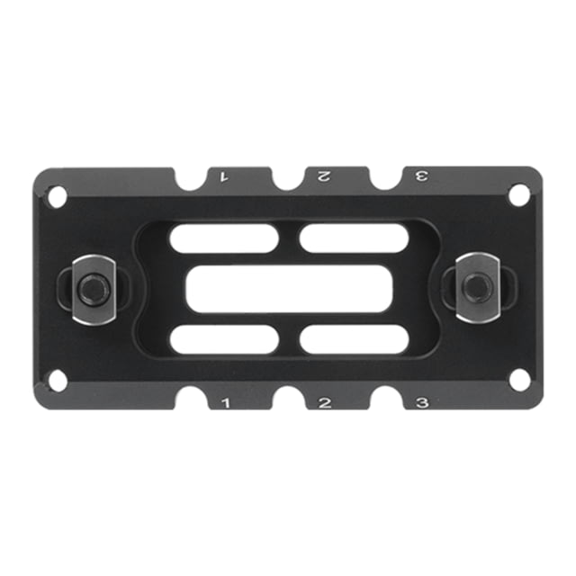 Leapers UTG M-LOK to ARCA Adapter Fits M-LOK Rail 3.1" Long Anodized Finish Black - Leapers Utg
