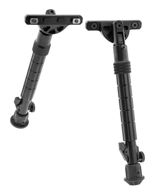 Leapers UTG Recon Flex Bipod Fits M-LOK Handguards 8"-12" Center Height Anodized Finish Black - Leapers Utg