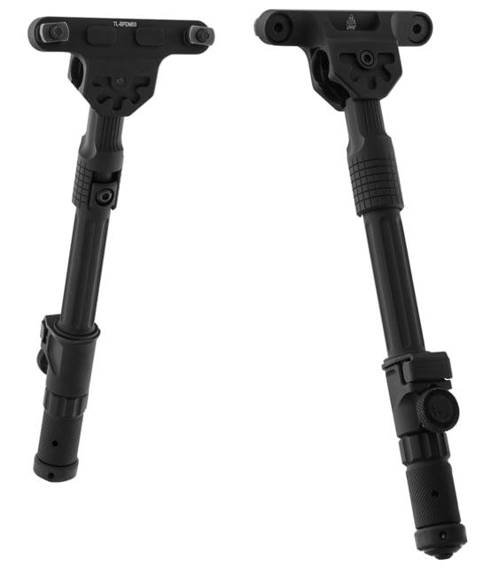 Leapers UTG Recon Flex II Bipod Fits M-LOK Handguards 7"-9" Center Height Anodized Finish Black - Leapers Utg
