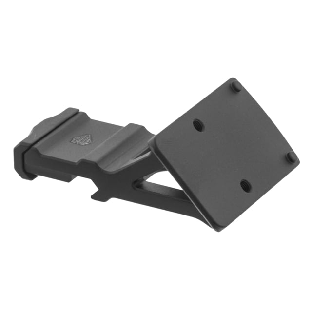 Leapers UTG Picatinny Optic Mount Red Dot Mount RMR Footprint 45 Degree Offset Anodized Finish Black - Leapers Utg