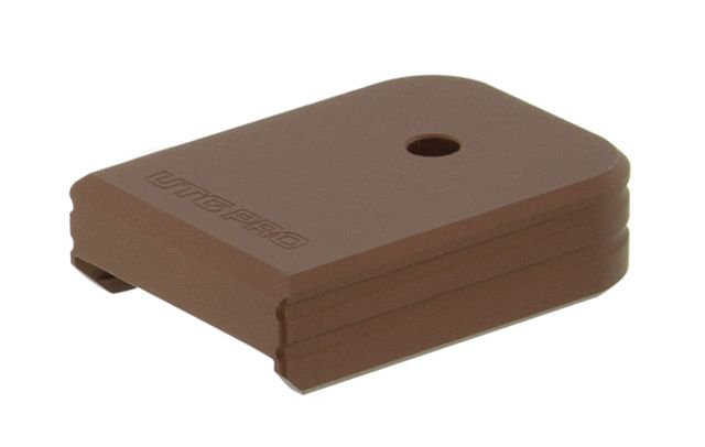 UTG Pro +0 Base Pad Glock L. Frame Matte Bronze Aluminum - Utg Pro