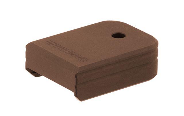 UTG Pro +0 Base Pad Glock Sm. Frame Matte Bronze Aluminum - Utg Pro