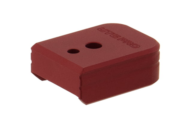 UTG Pro +0 Base Pad S&W M&P 9/40 Matte Red Aluminum - Utg Pro