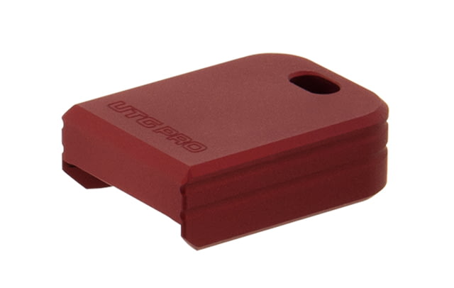 UTG Pro +0 Base Pad SA XDm Matte Red Aluminum - Utg Pro