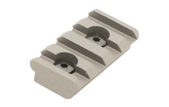 UTG Pro 4-Slot Keymod Picatinny Rail Section Gun Metal Cerakote - Utg Pro