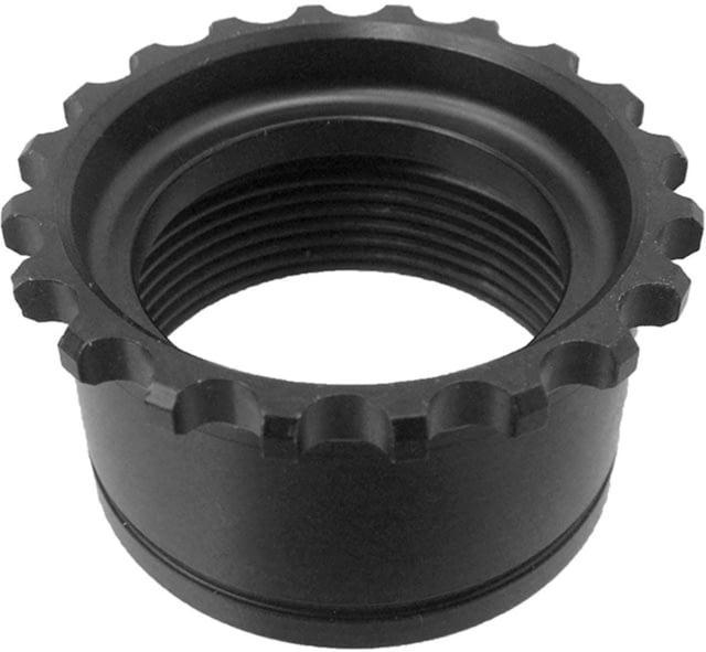 Leapers UTG Standard AR15 Steel Barrel Nut Black - Leapers Utg