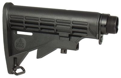 DEMO UTG Pro 6-Position Mil-spec Stock Assembly Black RBU6BM - Leapers UTG