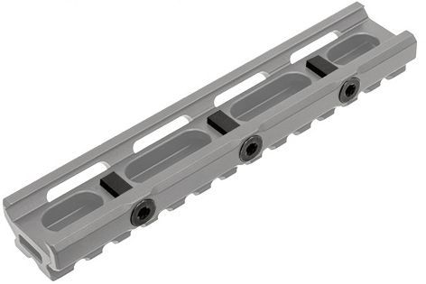 Leapers UTG Super Slim 20 MOA Elevated Picatinny Mount 13 Slot Black - Leapers Utg