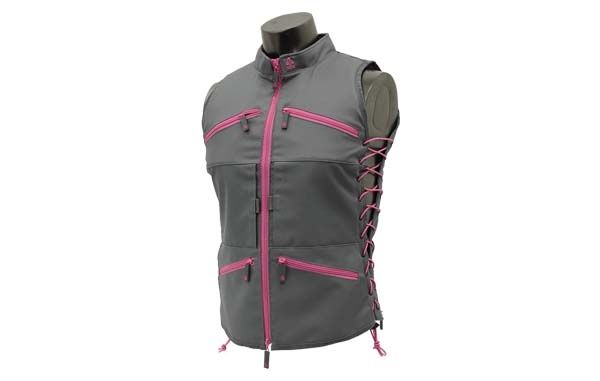UTG Pro True Huntress Sporting Vests - Women's Gray/Pink