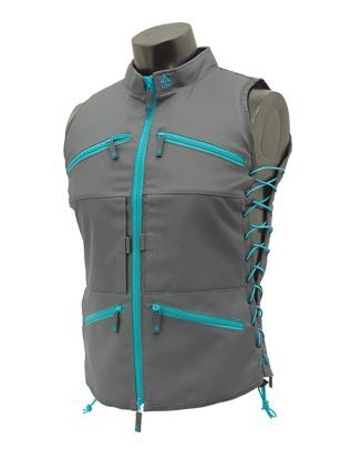 Leapers UTG True Huntress Female Sporting Vest Gray/Blue - Leapers UTG
