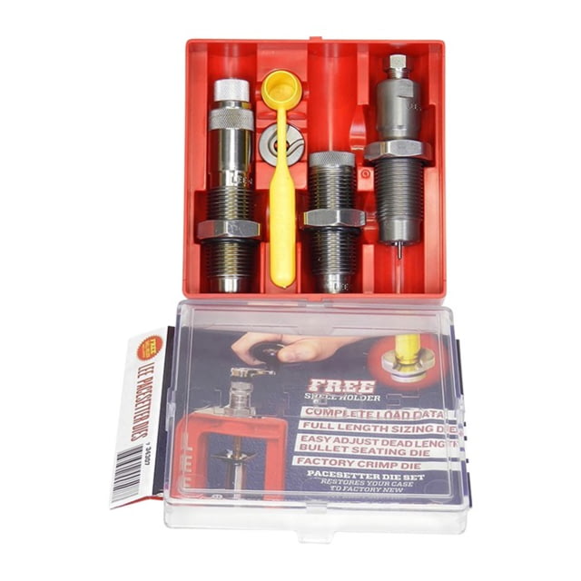 Lee 6.5 PRC Pacesetter 3-Die Rifle Set, Full Length, 90662 by USA Lee Reloading Dies