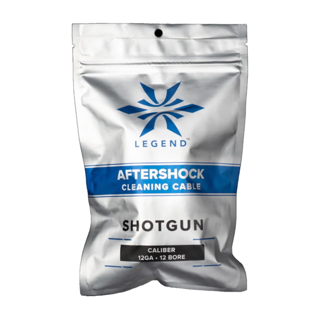 Legend Outdoor Gear Aftershock Cleaning Cable Fits 12 Gauge Shotguns White and Black - Legend Outdoor Gear