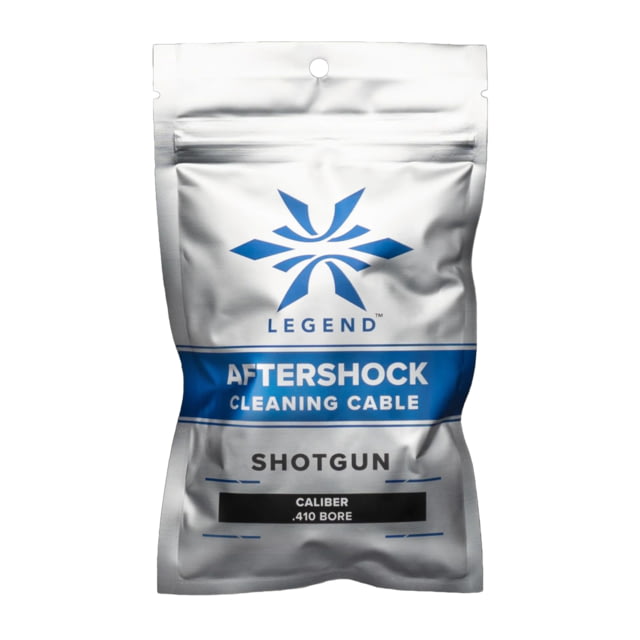 Legend Outdoor Gear Aftershock Cleaning Cable Fits 410 Bore Shotguns Black and White - Legend Outdoor Gear