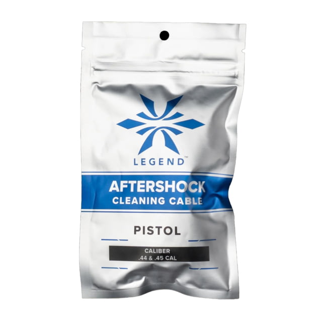 Legend Outdoor Gear Aftershock Cleaning Cable Fits 44/45 Caliber Pistol Green and Black - Legend Outdoor Gear