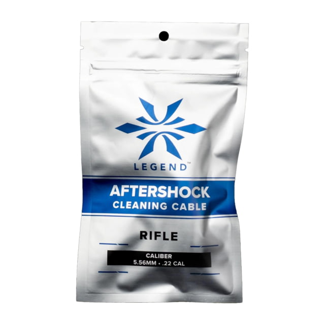 Legend Outdoor Gear Aftershock Cleaning Cable Fits 556/22 Caliber Rifles Green and Black - Legend Outdoor Gear