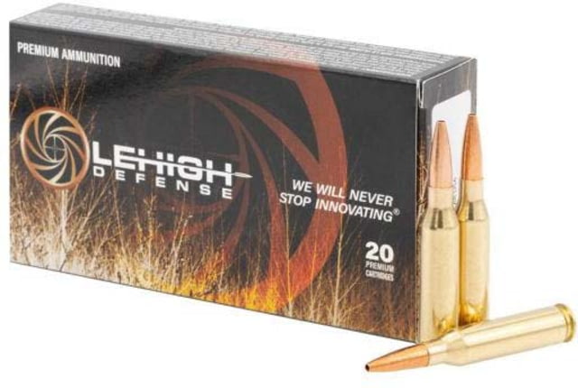 igh Defense .260 Remington 130 Grain Controlled Chaos Brass Rifle 20 Rounds Ammo