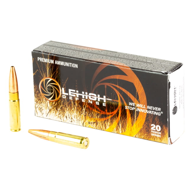 igh Defense Maximum Expansion 300 Blackout 194 Grain Fracturing Tip BTHP Rifle 20 Rounds Ammo