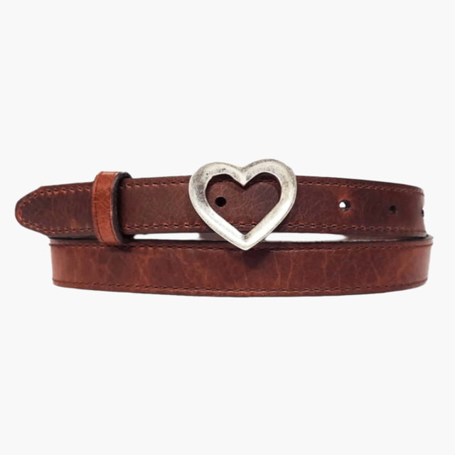 Lejon Corazon Leather Belt - Women's Brown Small